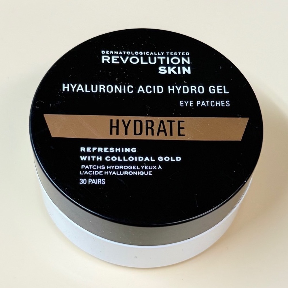Revolution Skincare Hyaluronic Acid Hydro Gel Eye Patches Hydrate 30 Pairs New